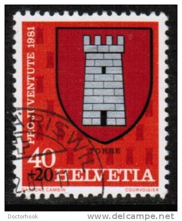 SWITZERLAND   Scott #  B 485  VF USED - Used Stamps