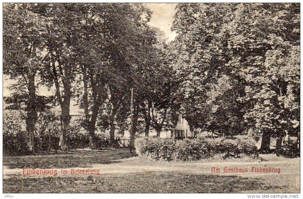 Finkenkrug Im Brieselang Gasthaus Finkenkrug 1905 - Brieselang