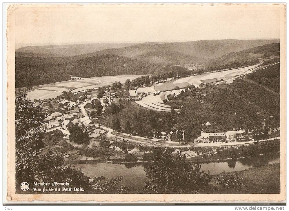 MEMBRE SUR SEMOIS : Panorame, Vue Prise Du Petit Bois - Vresse-sur-Semois