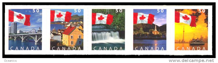 Canada (Scott No.2080aiii - Drapeau / Flag)  [**] De Carnet / From Booklet - NOTE - Ongebruikt