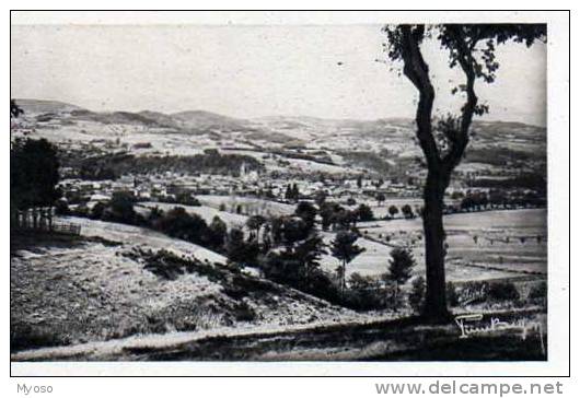 63 AMBERT Vue Prise De L'Est Livradois Pittoresque - Aubiere