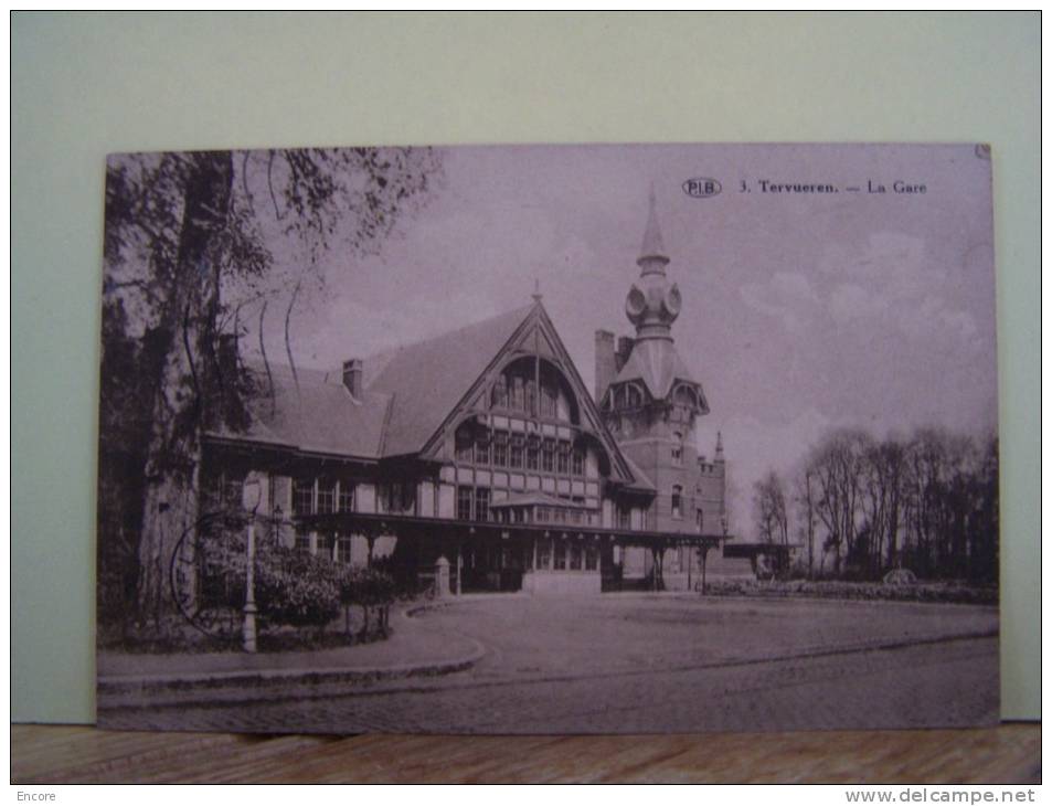 TERVUEREN (BELGIQUE) LA GARE.    3332PA. - Tervuren