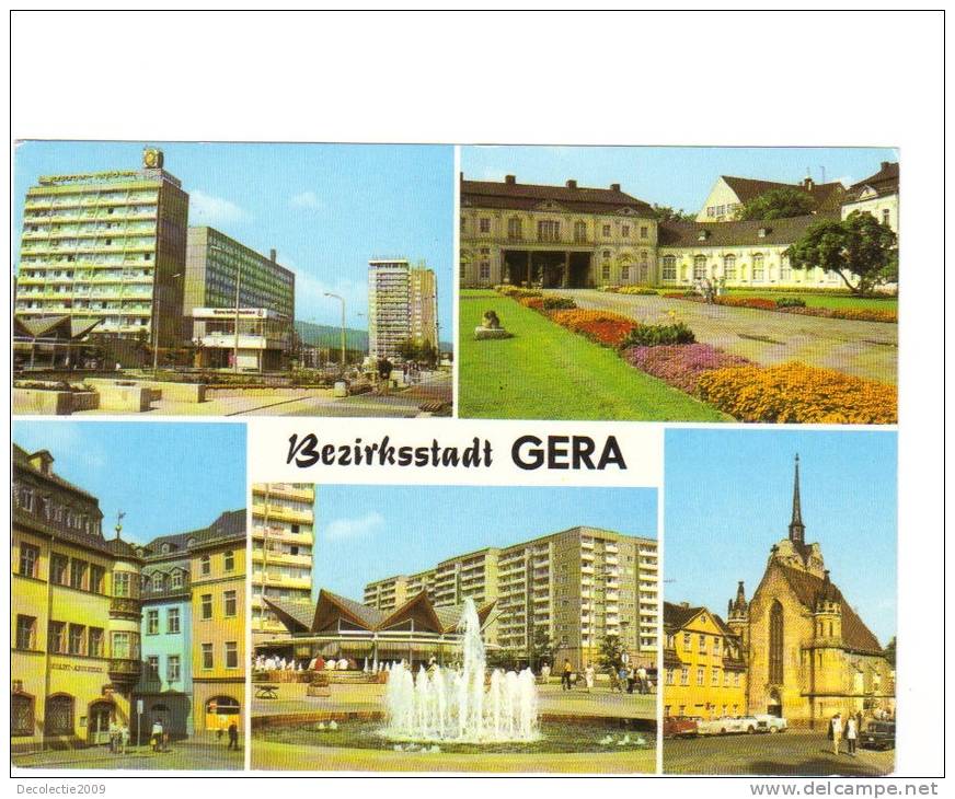 B68781 Gera Kunstgalerie    Used Perfect Shape Back Scan At Request - Gera