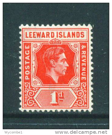 LEEWARD ISLANDS  -  1938/54  George VI  1d  Mounted Mint As Scan - Leeward  Islands