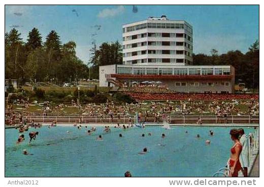 AK Schwimmbad Mit Panorama-Hotel 637 Oberursel Im Taunus 28.8.1973 - Swimming