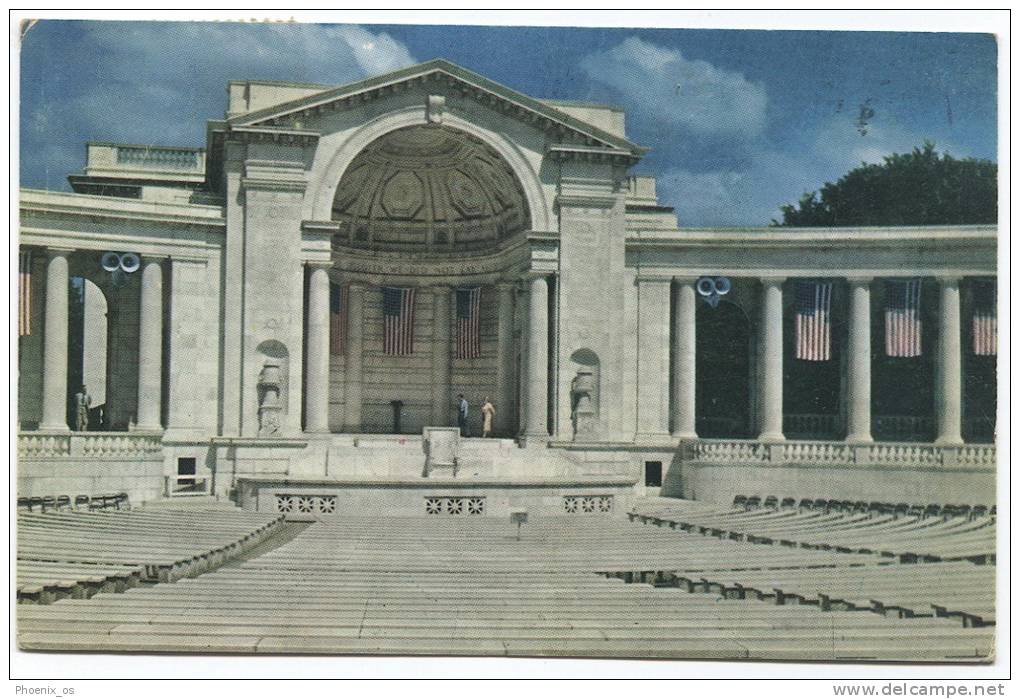 UNITED STATES - ARLINGTON, Memorial Amphitheatre, 1959. - Arlington