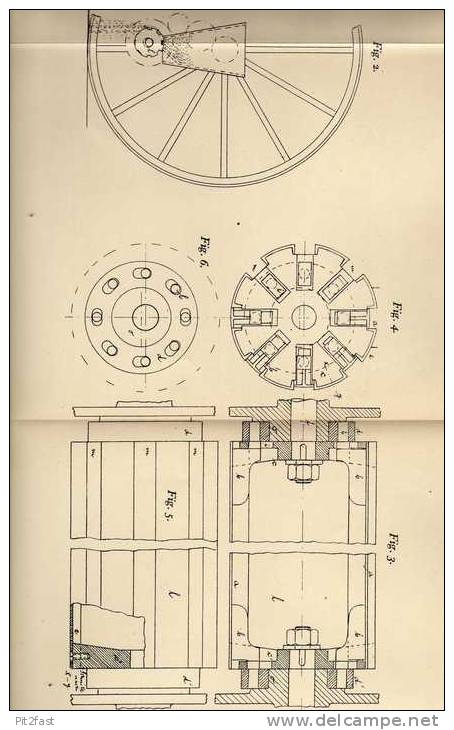 Original Patentschrift - G.Meier In Hillegossen Und Schildesche , 1905 ,Düngerstreumaschine , Dünger , Düngerstreuer !!! - Machines