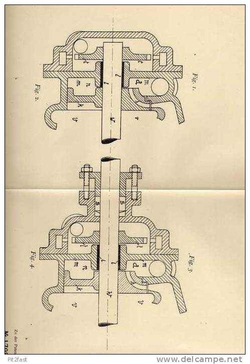 Original Patentschrift - W. Hessling In Genua - Cavignano , 1904 , Klimaanlage , Kälteerzeuger !!! - Macchine