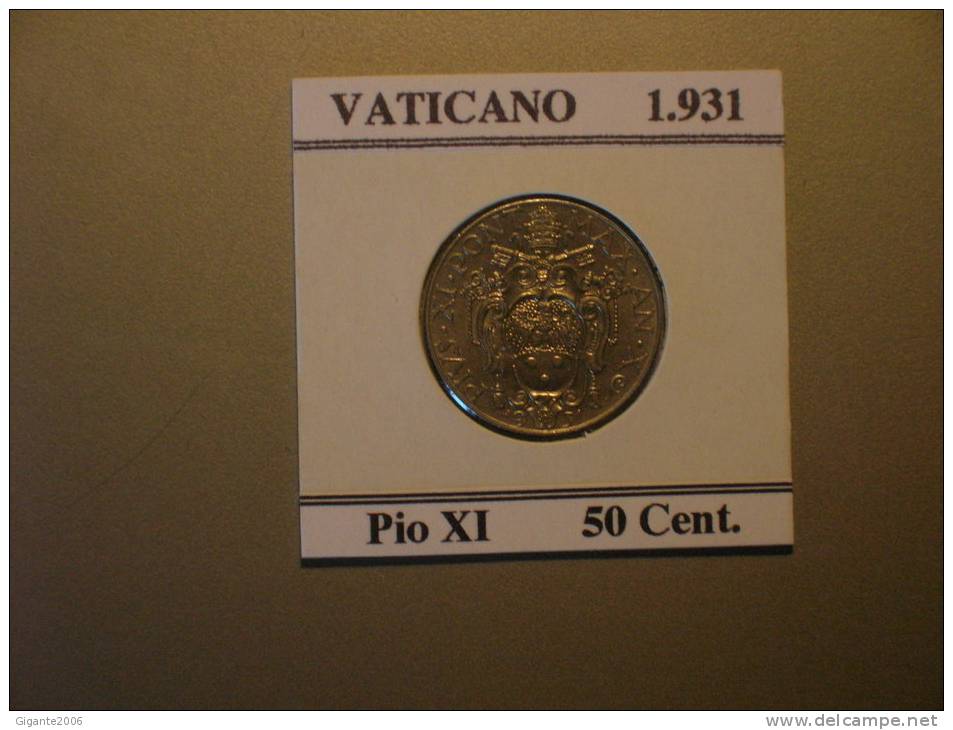 PIO XI 50 Céntimos  1931 (10086) - Vatican