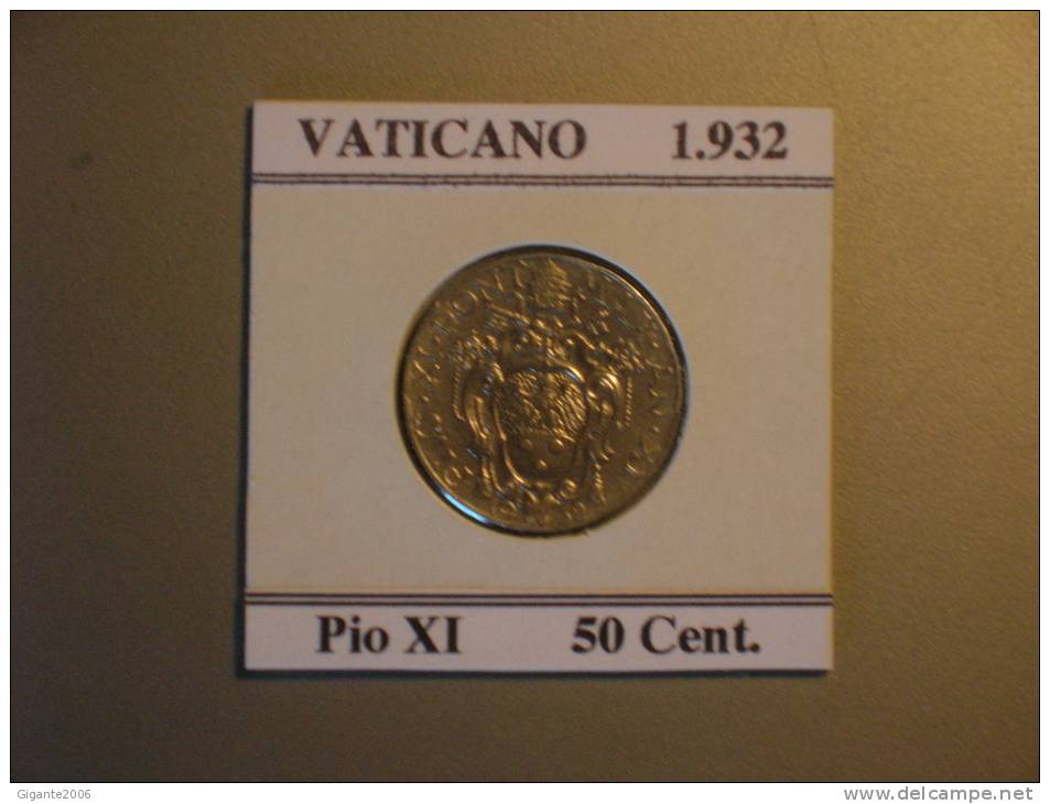 PIO XI 50 Céntimos  1932 (10087) - Vatican