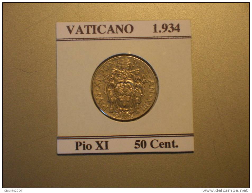 PIO XI 50 Céntimos  1934 (10089) - Vatican