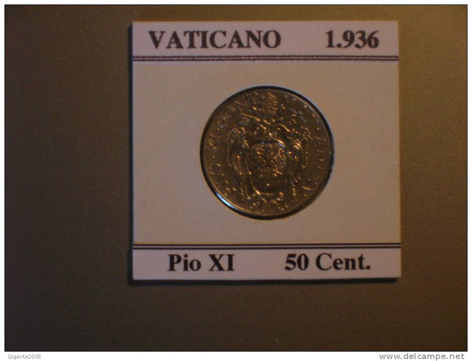 PIO XI 50 Céntimos  1936 (10090) - Vaticano