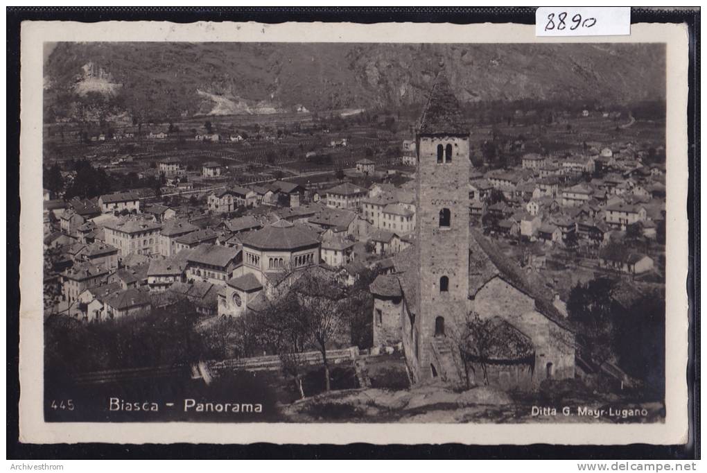 Biasca - Panorama ; Ca 1933 (8890) - Biasca