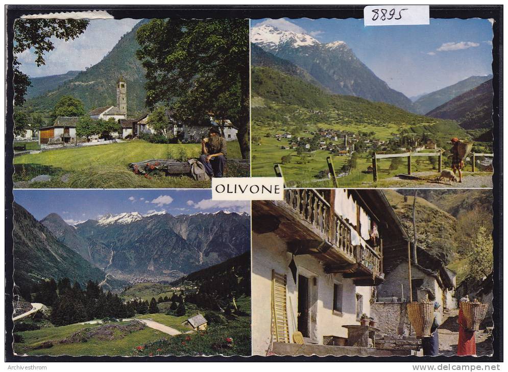 Olivone (Val Blenio ) - Ca 1969 ; Form. 10 / 15 (8895) - Blenio