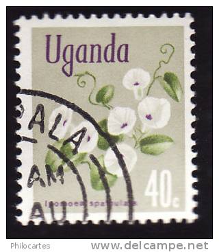 OUGANDA - UGANDA 1969 -  YT 87  -   Ipomoea Spathulata  -  Oblitéré - Ouganda (1962-...)