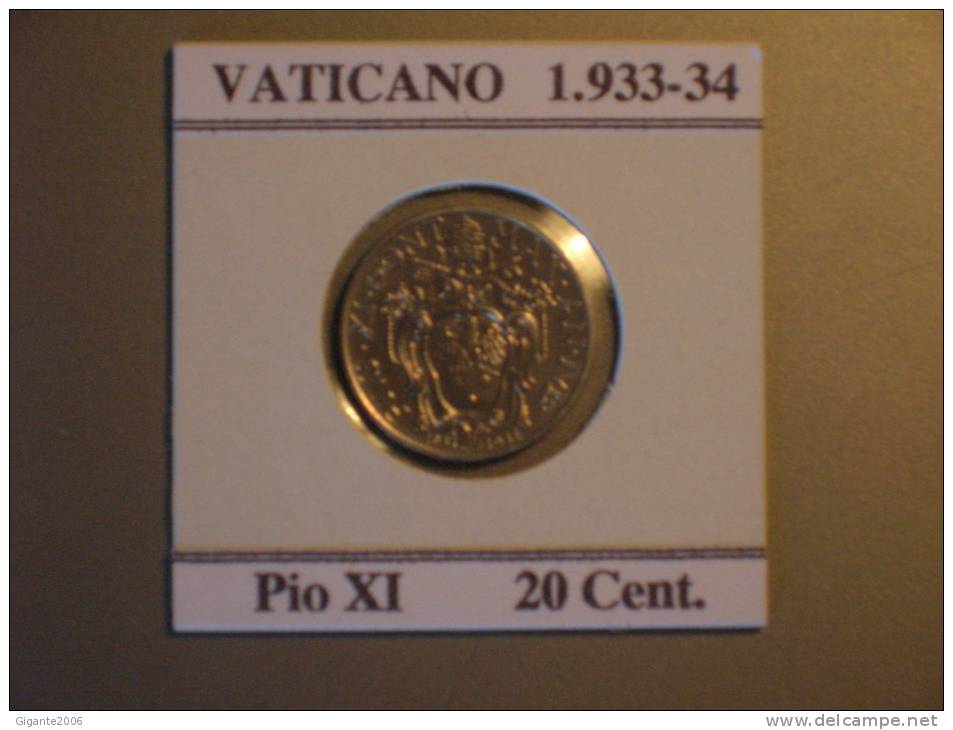 PIO XI 20 Céntimos  1933 (10098) - Vatican