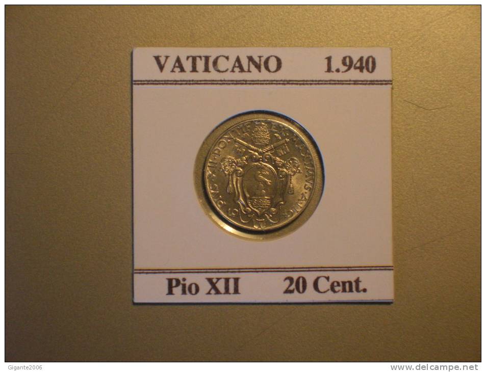 PIO XII 20 Céntimos  1940 (10102) - Vatican