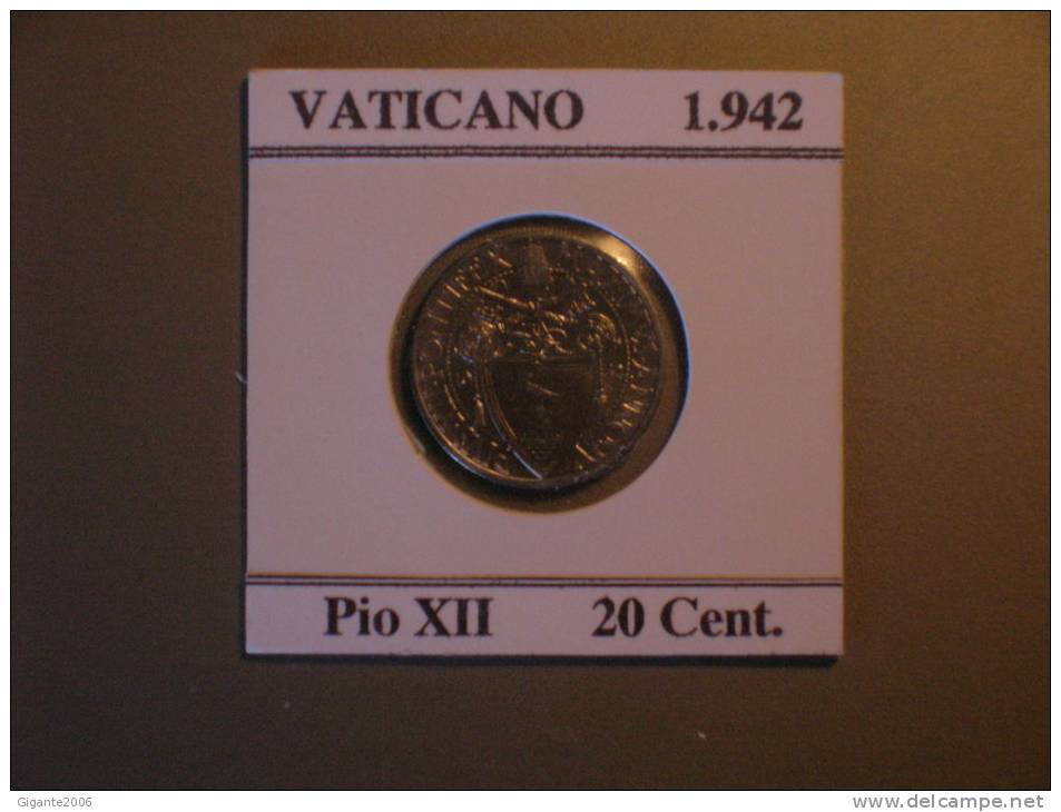 PIO XII 20 Céntimos  1942 (10104) - Vatican