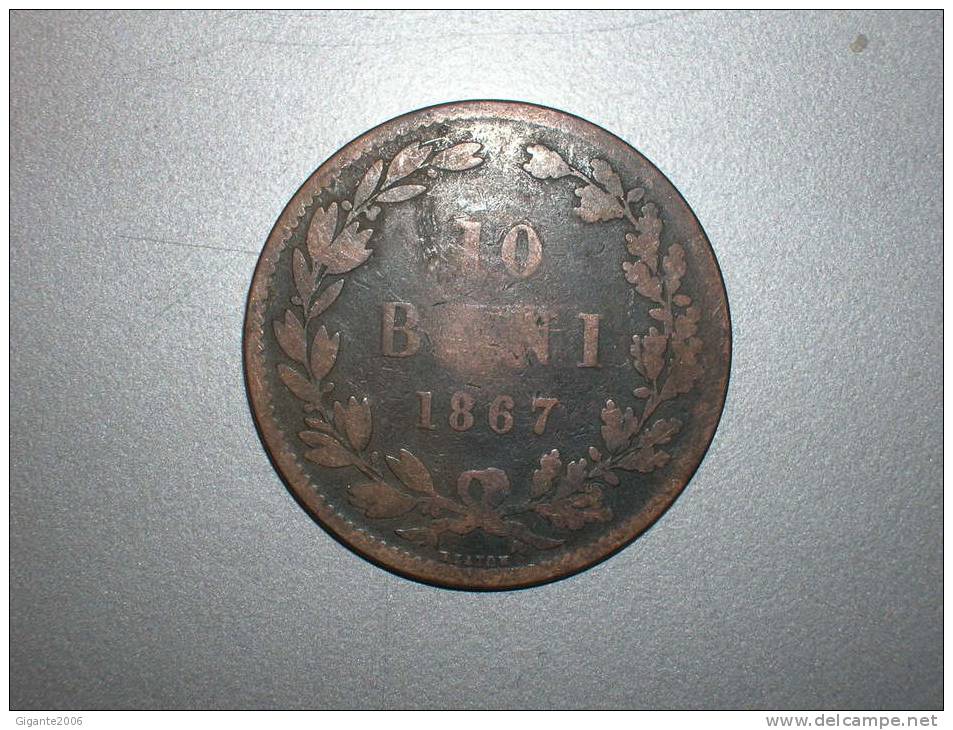 10 Bani 1867  Heaton (1617) - Rumania