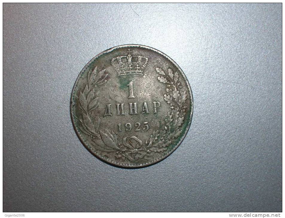 1 Dinar  1925 (1597) - Yugoslavia