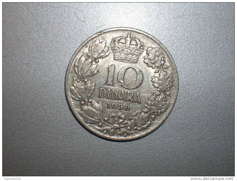 10 Dinar  1938 (1599) - Yugoslavia