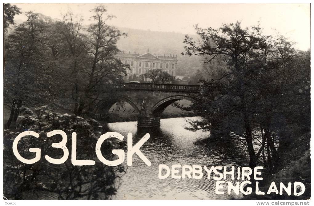 QSL - Brian Sandall Ilkeston Derbys England - 1958 - Altri & Non Classificati