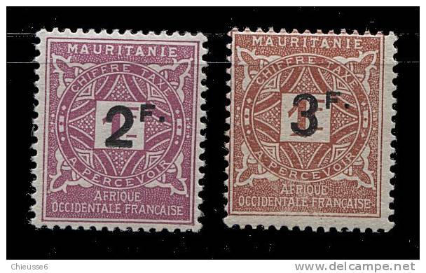 Mauritanie * Taxe 25 / 26. - Andere & Zonder Classificatie