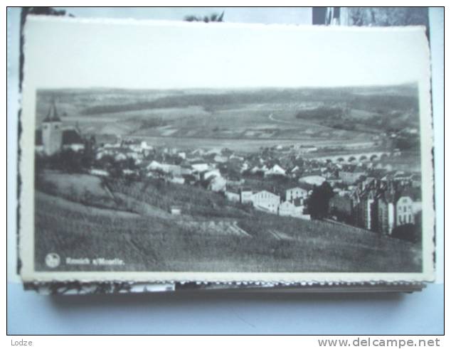 Luxemburg Luxembourg Letzeburg Remich Vue Génerale - Remich