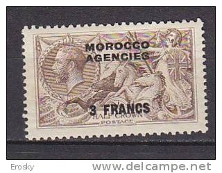 P3529 - BRITISH LEVANT MOROCCO FRENCH OFFICES Yv N°10 * - Brits-Levant