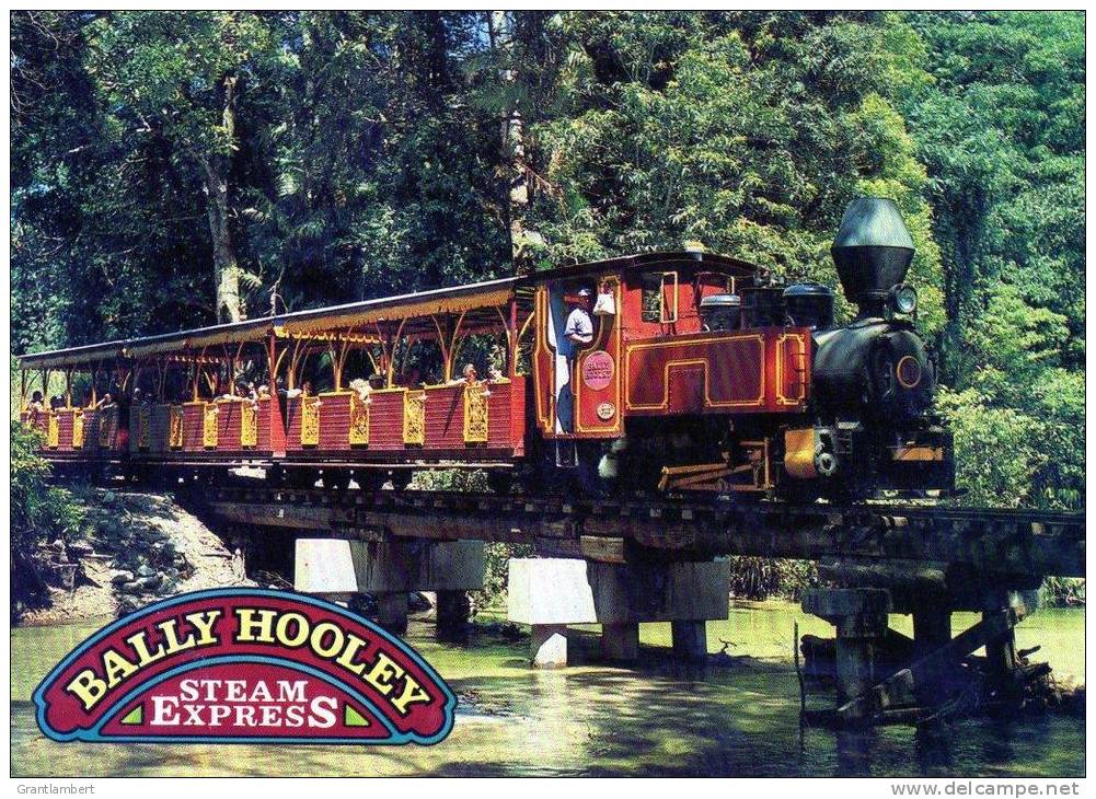 Bally Hooley Steam Express, Mossman, Queensland - Peer 263, Posted 1982 - Trains - Autres & Non Classés