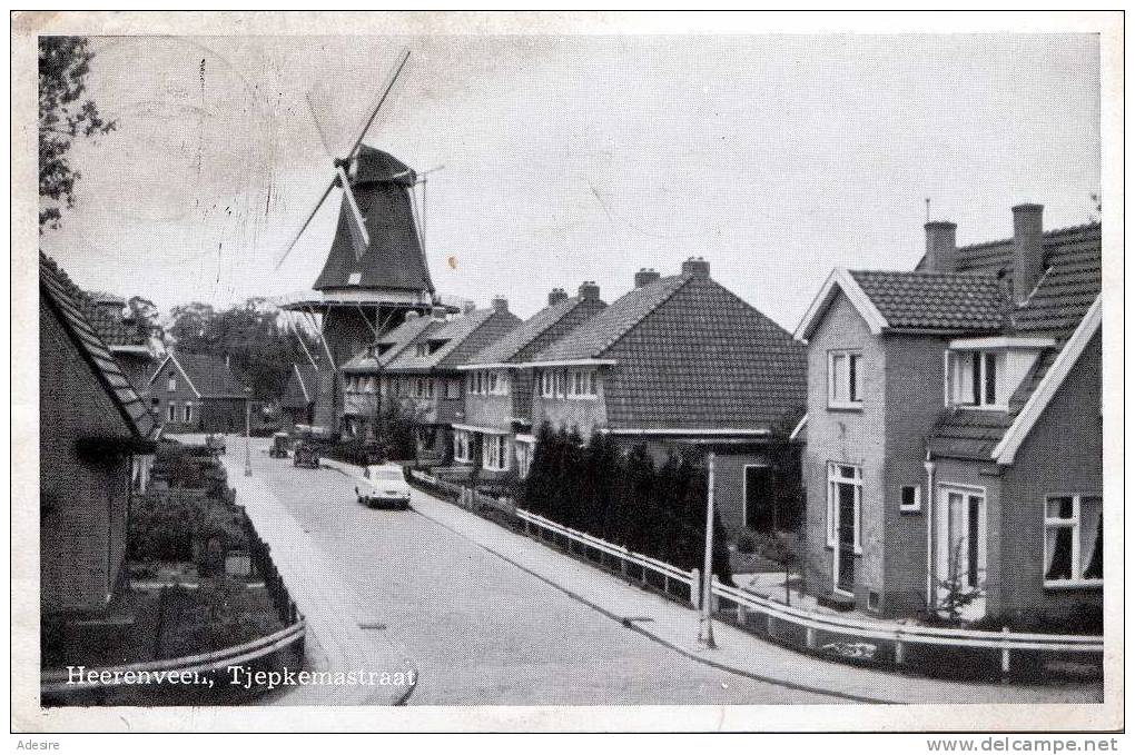 1955, Niederlande, HEERENVEEN - Tjepkemastraat, Gel.1955 - Heerenveen