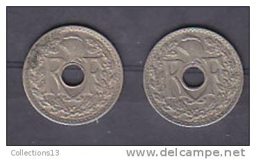 FRANCE - 3eme Republique - 25 Cts Lindauer - 1938 Et 1939 - 25 Centimes