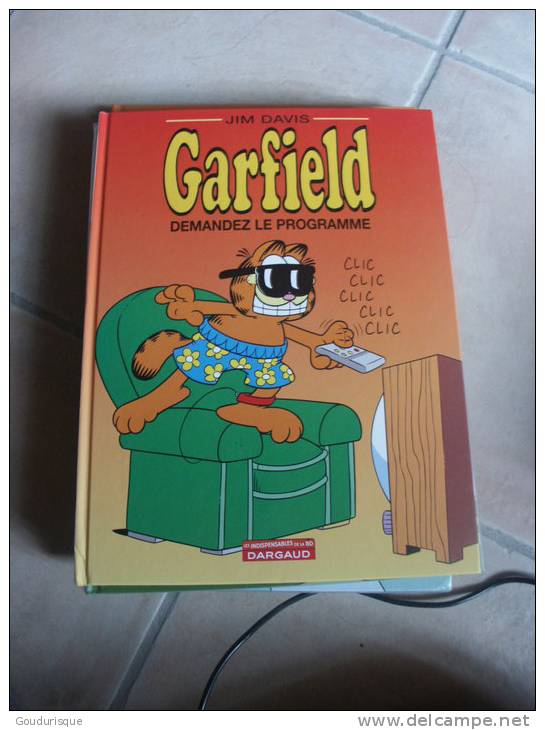 GARFIELD T35   GARFIELD DEMANDEZ LE PROGRAMME      JIM DAVIS - Garfield