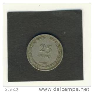 MONNAIE - ISRAEL - 25  PRUTAH 1949 - Israel