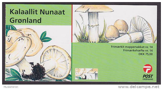 Greenland 2006 Mi. 467-68 Pilze Mushrooms Markenheftchen Booklet (2 Scans) MNH** - Libretti