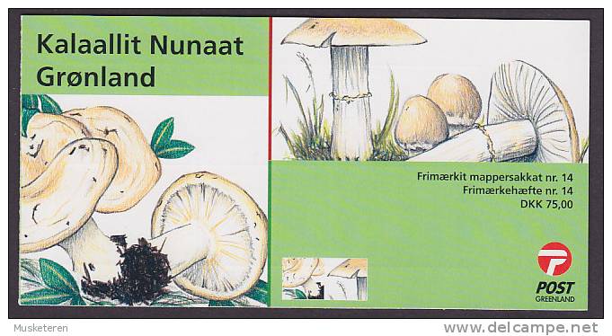 Greenland 2006 Mi. 467-68 Pilze Mushrooms Markenheftchen Booklet (2 Scans) MNH** - Markenheftchen