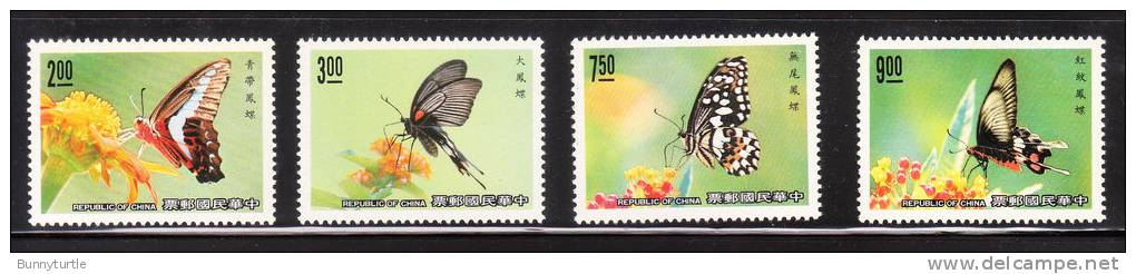 ROC China Taiwan 1989 Butterflies Insect MNH - Neufs