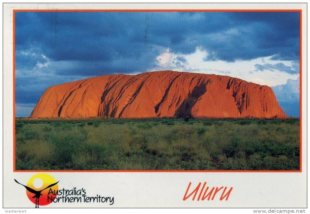 Uluru, Northern Territory, Barker Souvenirs, Posted From Perth, 1989 - Uluru & The Olgas