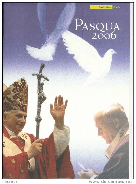 Folder  Filatelico - Pasqua 2006 - - Presentation Packs