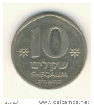 MONNAIE - ISRAEL - 10 Shéqalim - Israel