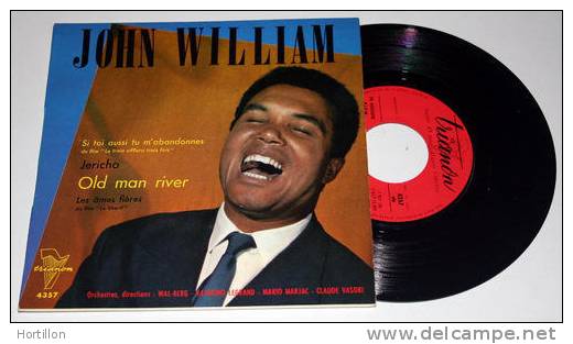 JOHN WILLIAM : Old Man River * Rare 45 EP 7" Vinyle Negro Spirituals - 45 T - Maxi-Single