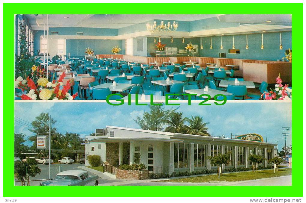 MIAMI, FL - SYLVANIA CAFETERIA - DINNING ROOM & FRONTAGE VIEW - PUB BY LLOYD D. LA MAN - - Miami