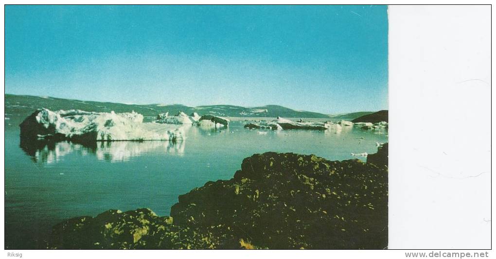 Greenland - Thule.  Ice Bergs In North Star Bay.  B-1031 - Greenland