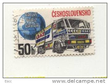 Used Stamp   Truck   1989 From Czechoslovakia - Otros & Sin Clasificación