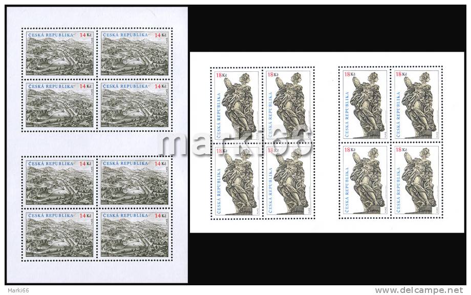 Czech Republic - 2012 - Beauties Of Our Country, Kuks - Mint Miniature Sheets - Neufs