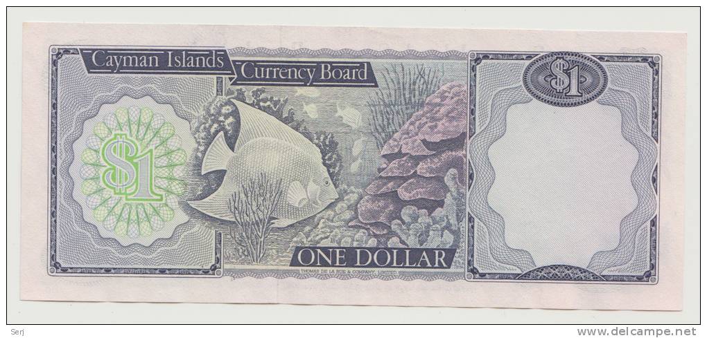 CAYMAN ISLANDS 1 Dollar 1974 AUNC P 5a 5 A (A/4) - Kaaimaneilanden