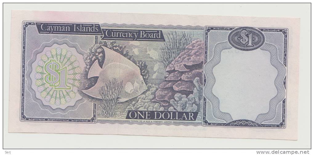 CAYMAN ISLANDS 1 Dollar 1974 AUNC P 5a 5 A (A/4) - Kaaimaneilanden