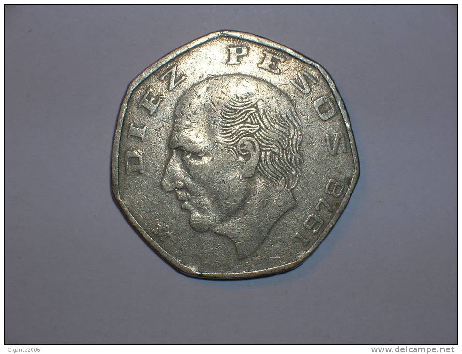 10 Pesos 1978 (2516) - Mexique