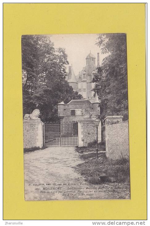 CPA - MONTMORT - Le Chateau - Ancienne Propriété - Montmort Lucy