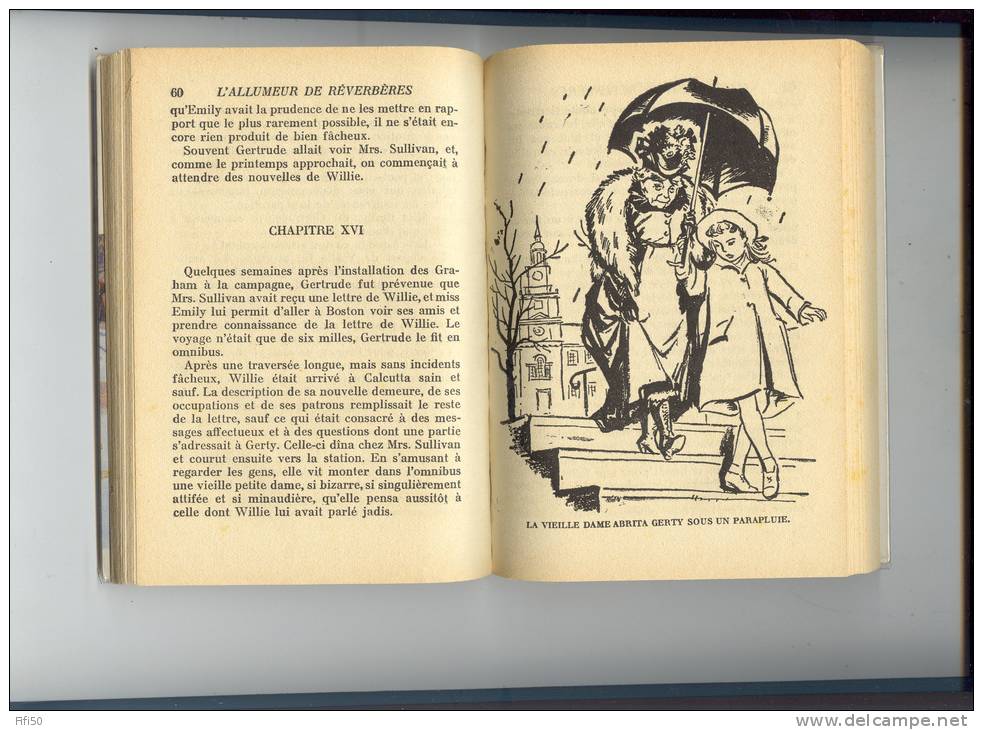 L'ALLUMEUR DE REVERBERES MISS CUMINS ILLUSTRATIONS DE P. PROBST Bibliothèque De La Jeunesse 1958 - Bibliothèque De La Jeunesse